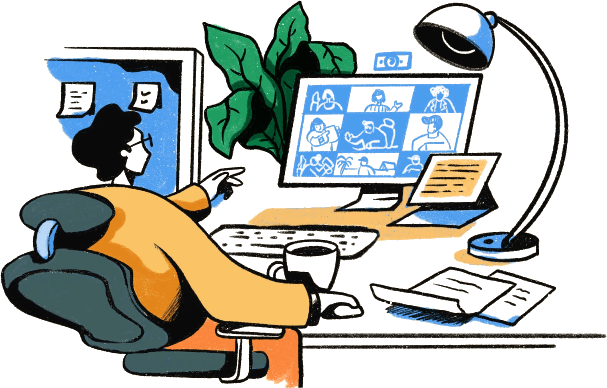 Desk Illustration